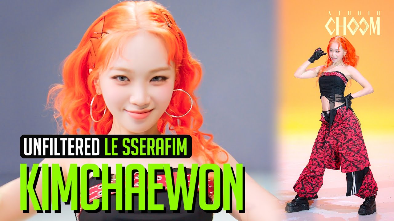 [UNFILTERED CAM] LE SSERAFIM KIM CHAEWON(김채원) 'SPAGHETTI' 4K | STUDIO CHOOM ORIGINAL