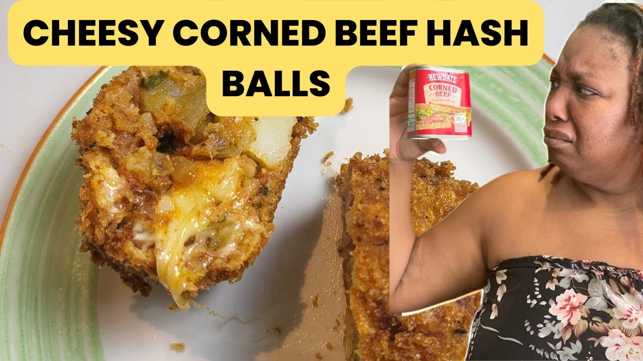 How to make Corned beef hash CHEESY BALLS the Momma Cherri way!