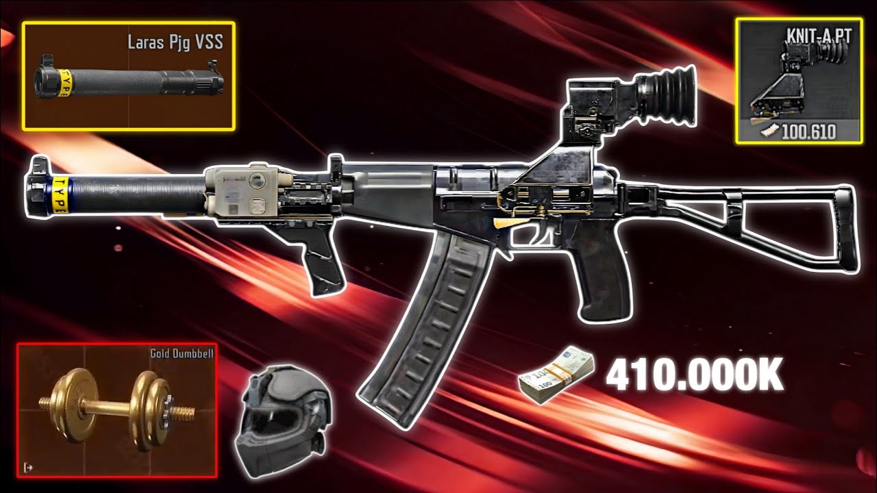 VSS + New Prototype Long Barrel = Zero recoil | Arena breakout s12