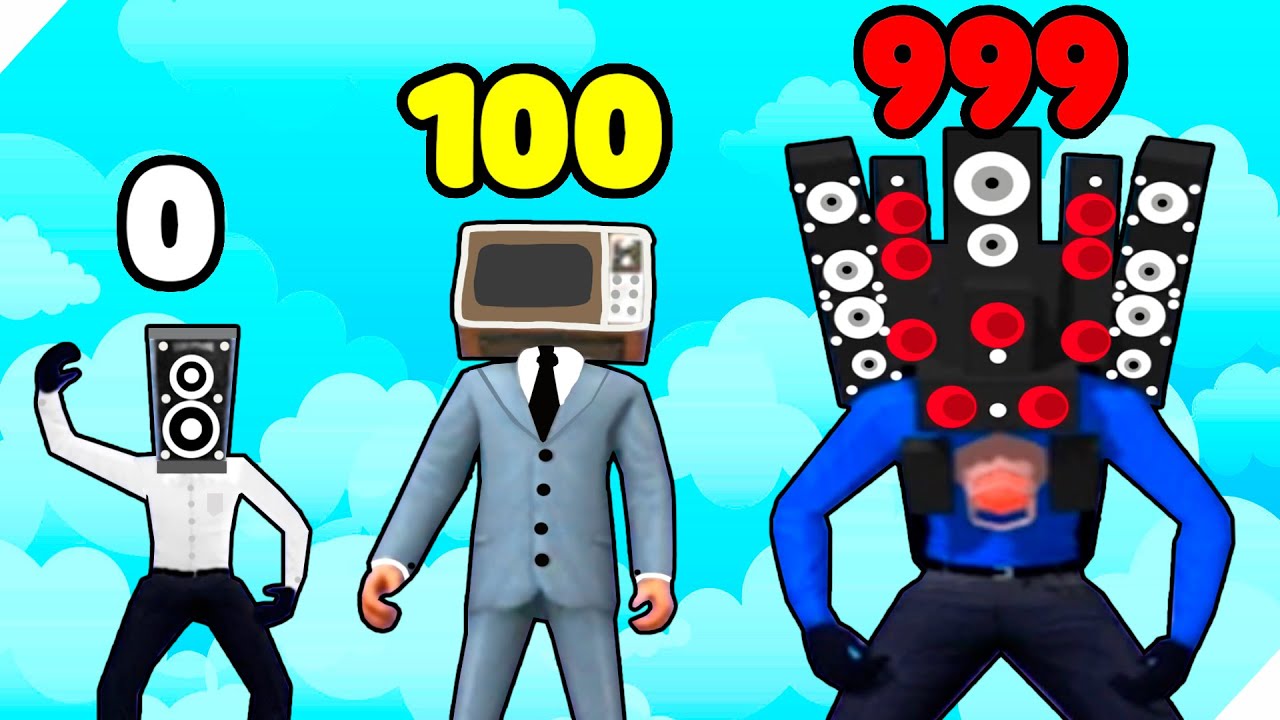 🌞ЭВОЛЮЦИЯ КАМЕРАМЕНОВ ДЛЯ БИТВЫ  СО СКИБИДИ ТУАЛЕТАМИ! Toilet Monster Battle