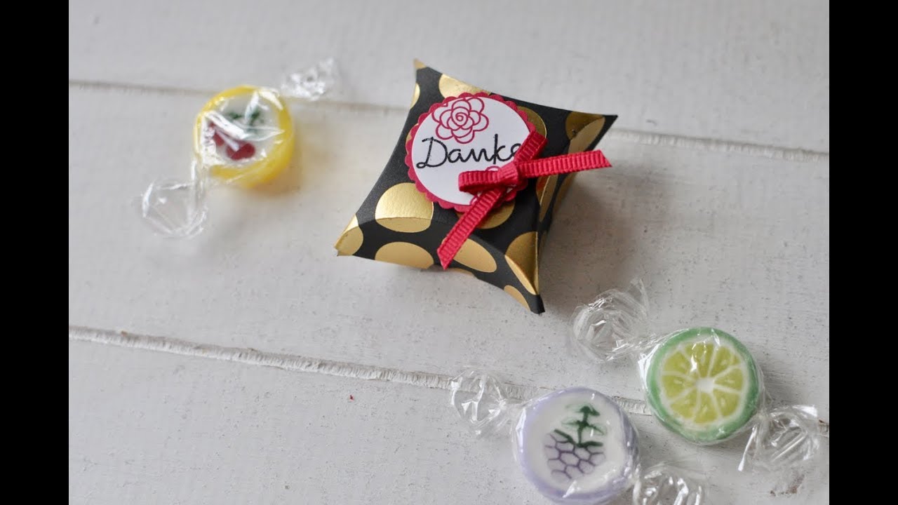 Pillow Box | Broadway | Stampin' Up! | super niedlich :)