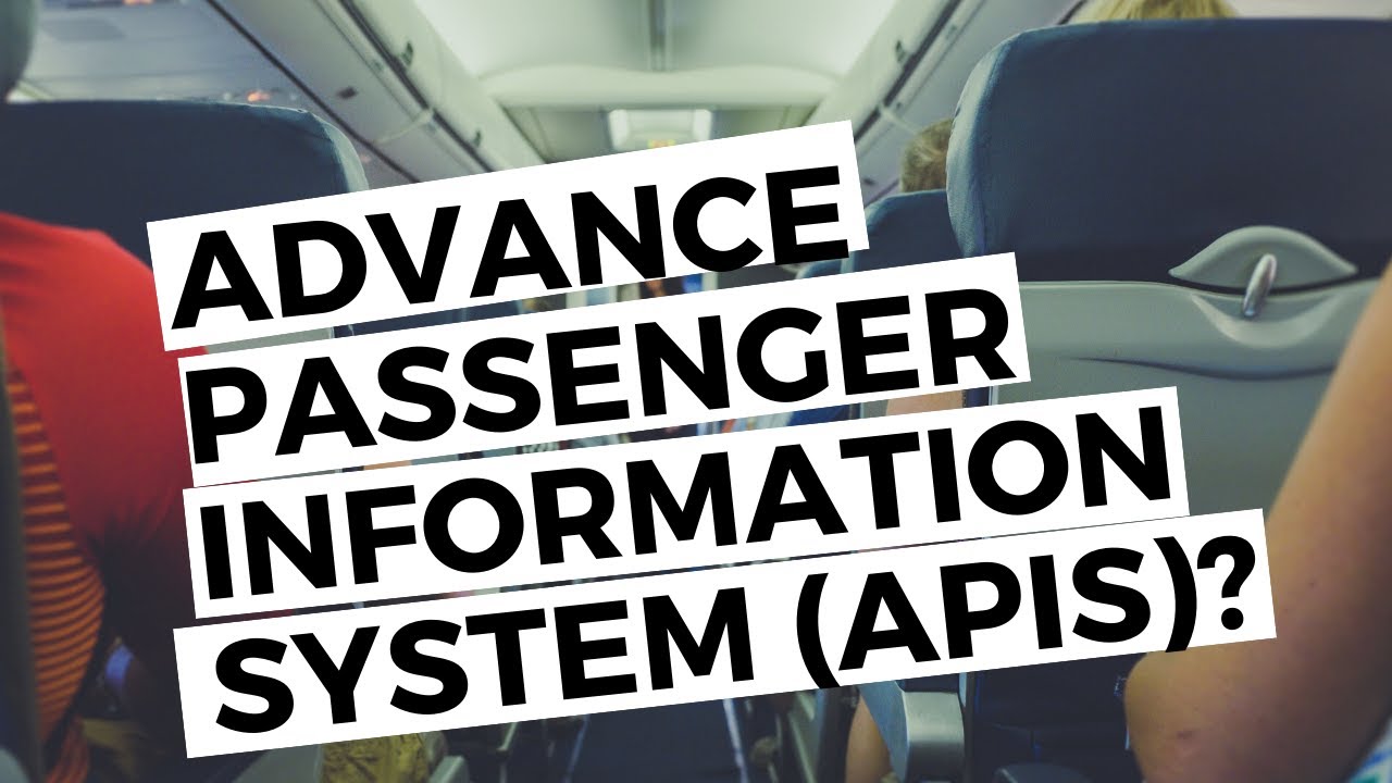 What is the advance passenger information system APIS?
