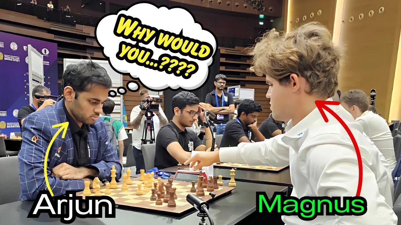 Who Will Win Arjun or Magnus in Chess Championship?