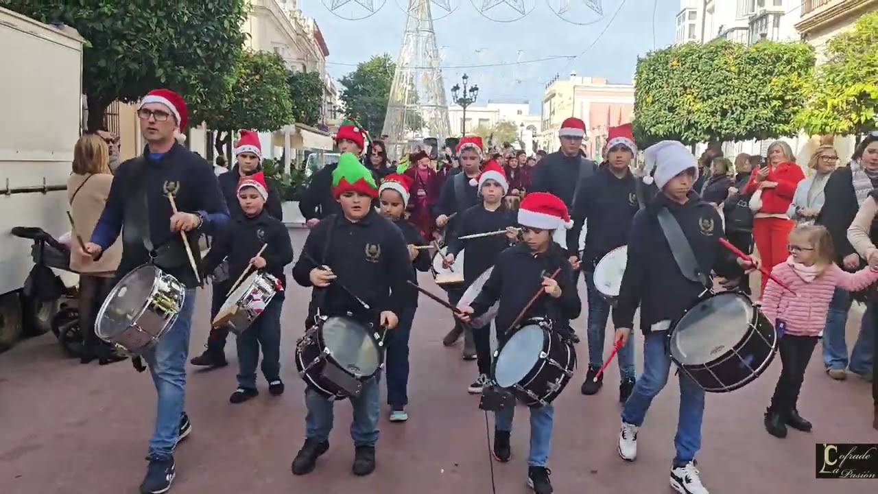 Taller de Percusión de Amada Esperanza del rio san Pedro - Llegada del cartero real Puerto Real 2024
