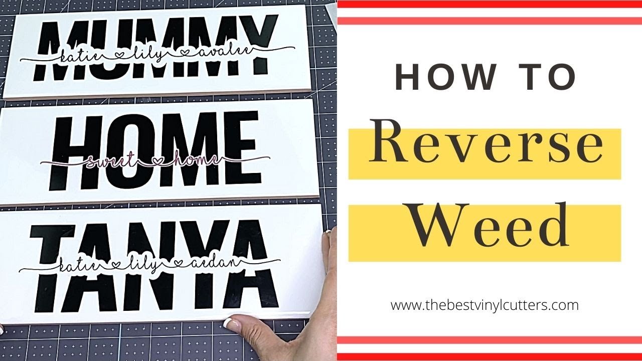 How to Reverse Weed Adhesive Vinyl [The Easy Way!]