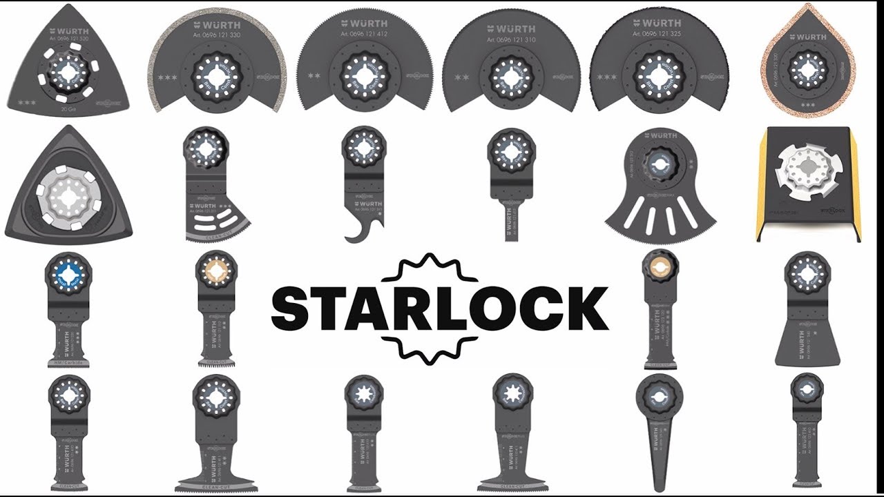 Starlock : Système d’emmanchement rapide pour couteau multi-usage - Würth