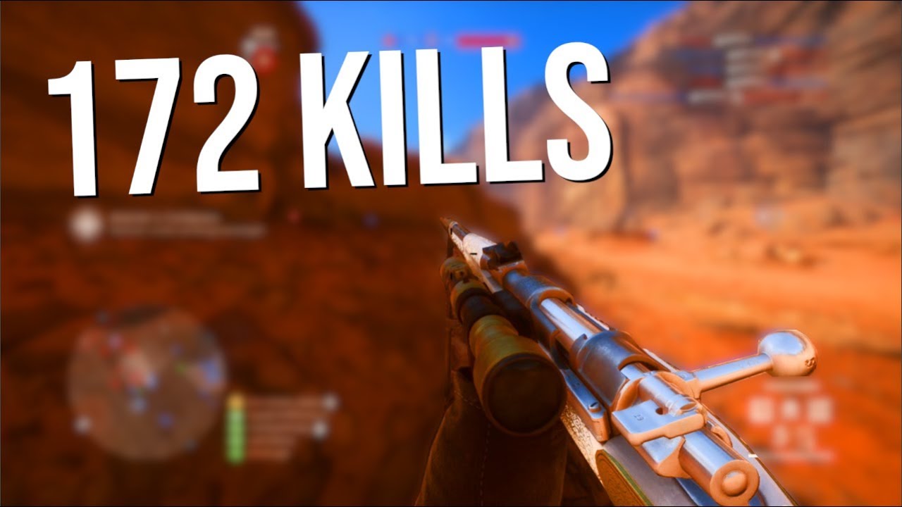 172 KILLS Record on Sinai Desert! | Battlefield 1 Gameplay