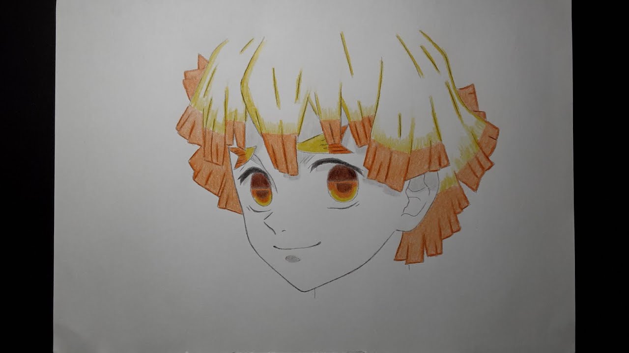 How to draw Zenitsu #74