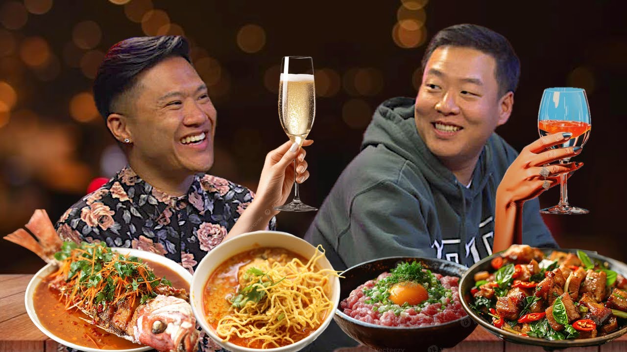 Best Thai Food in LA?! - Date Night Muk Bang with David So