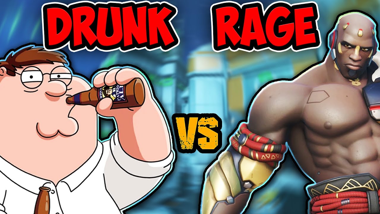 DRUNK STREAMER RAGES AT TEAMMATES?! (TOXIC OVERWATCH 2 MOMENTS)