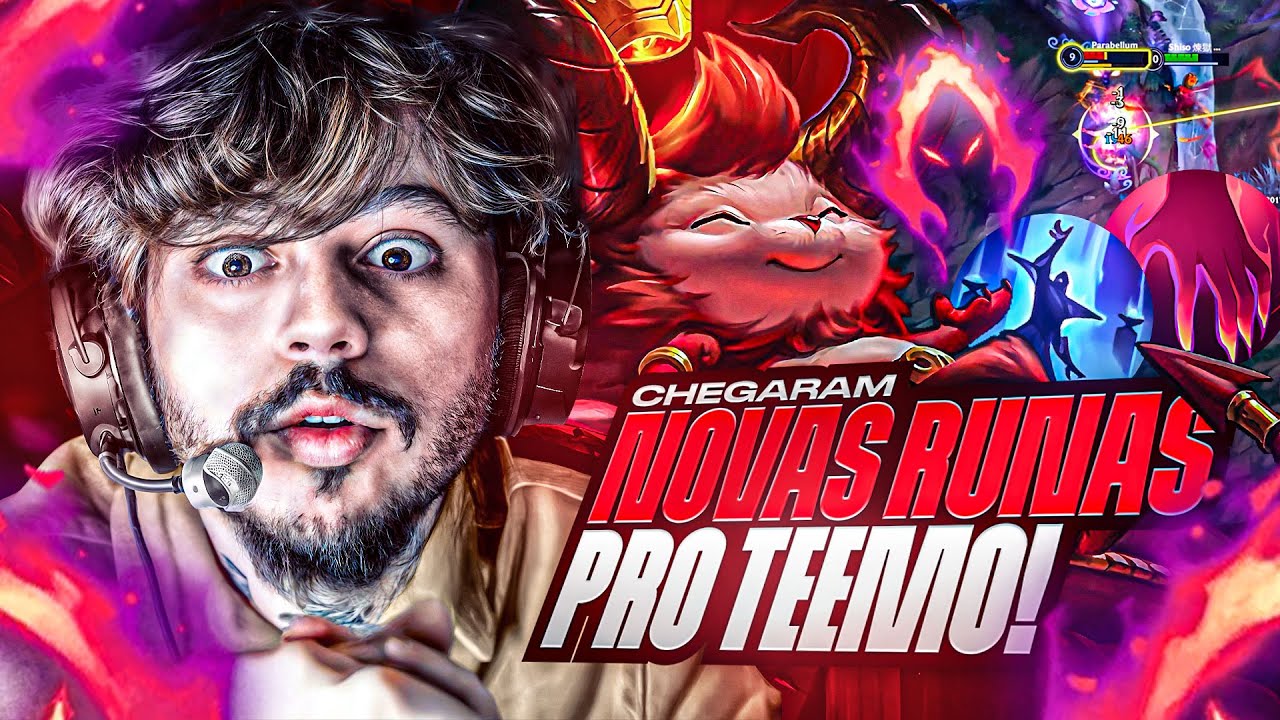 NOVA RUNAS PRO TEEMO - AGORA ACABOU!