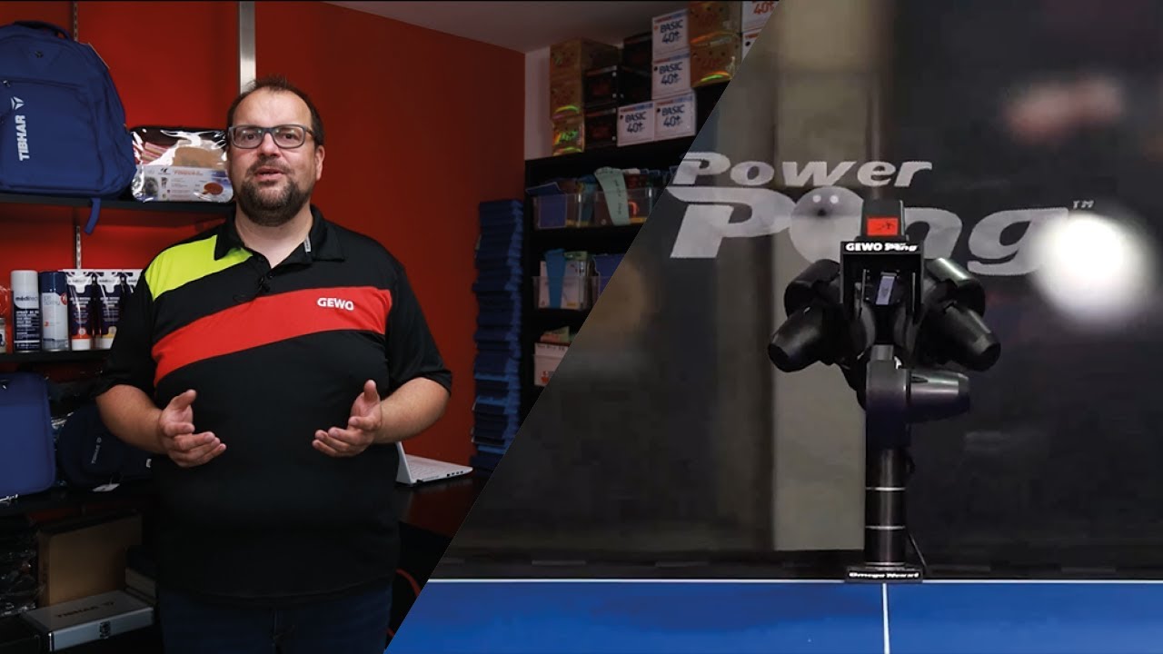 GEWO Omega Nexxt : REVIEW du dernier cri des ROBOTS de tennis de table