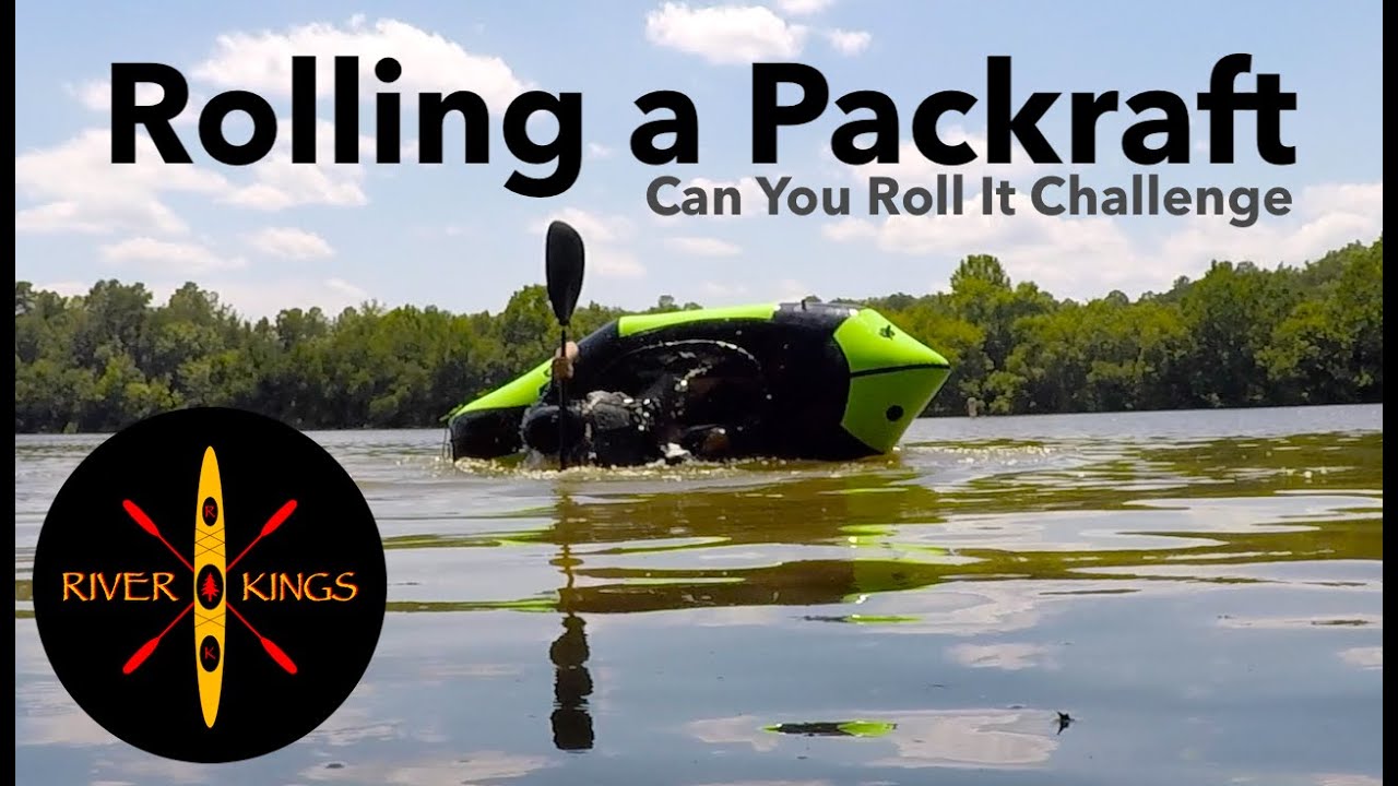 Rolling a Packraft -  Alpacka Raft Gnarwhal