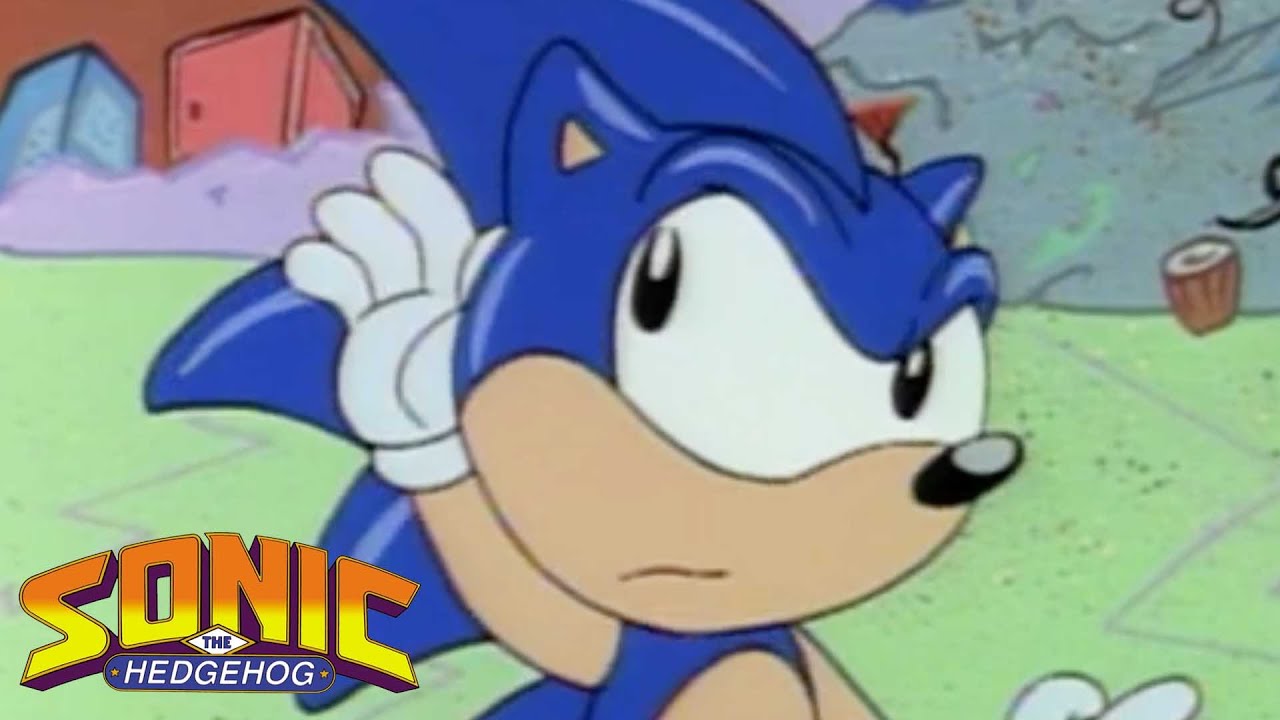 Aventuras de Sonic el Erizo: Sonic es golpeado | Dibujos animados clásicos para niños