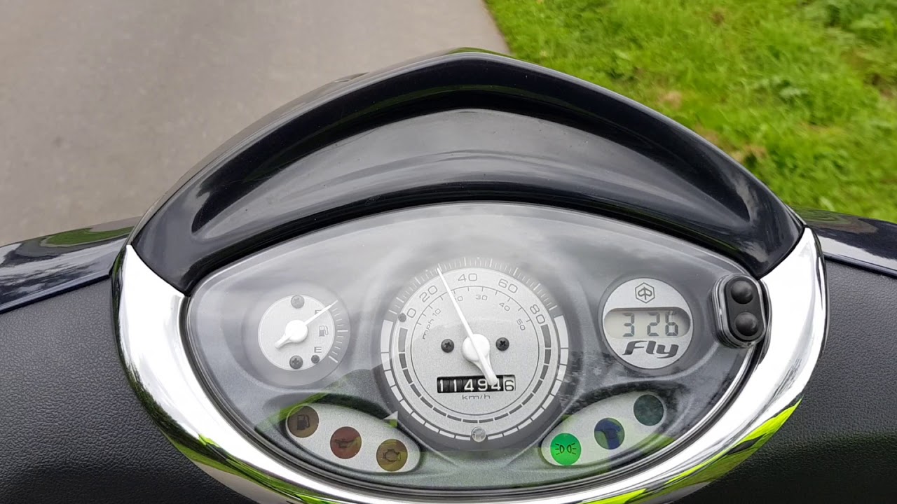 Piaggio Fly 50 4T Beschleunigung