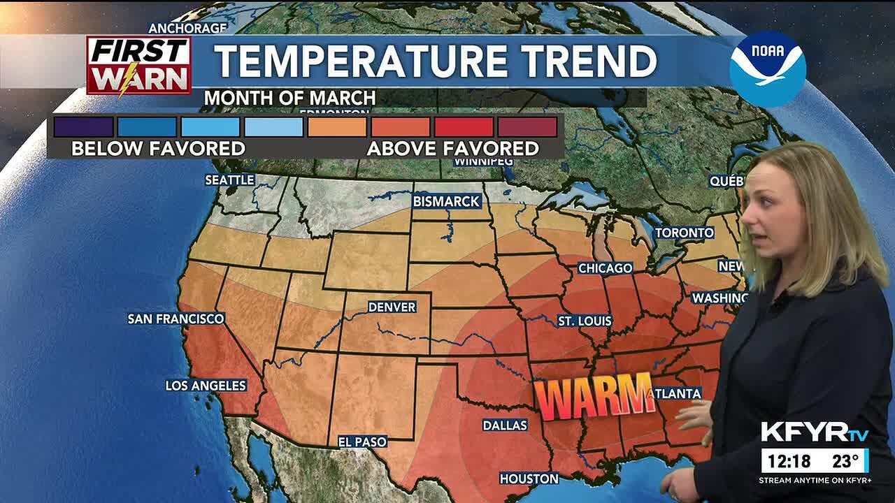 KFYR - First News at Noon - Weather 3/02/2026