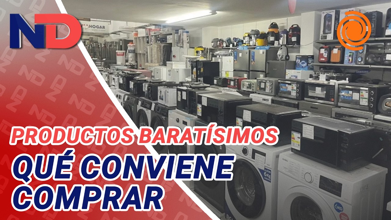 Por la apertura importadora, BAJÓ un 45% el precio de los ELECTRODOMÉSTICOS