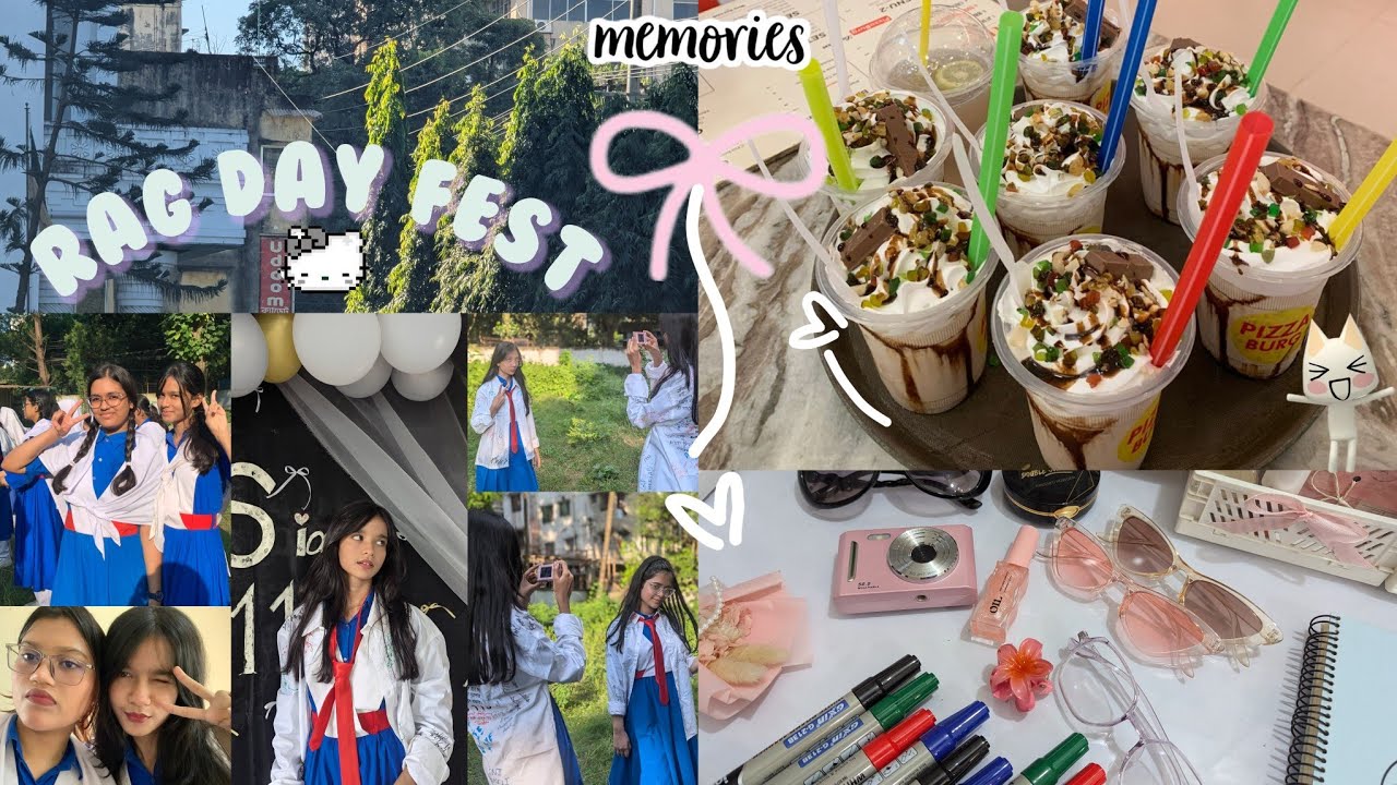 Видеоблог Rag Day 🪻✨. #эстетическийблог #школьнаяжизнь
