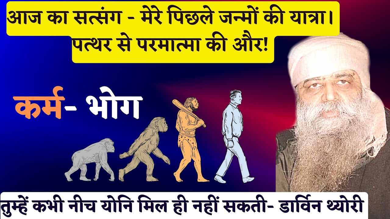 1125. मेरे पिछले जन्मों की यात्रा। पत्थर से पर﻿मात्मा की और! Theory of Evolution in Spiritual