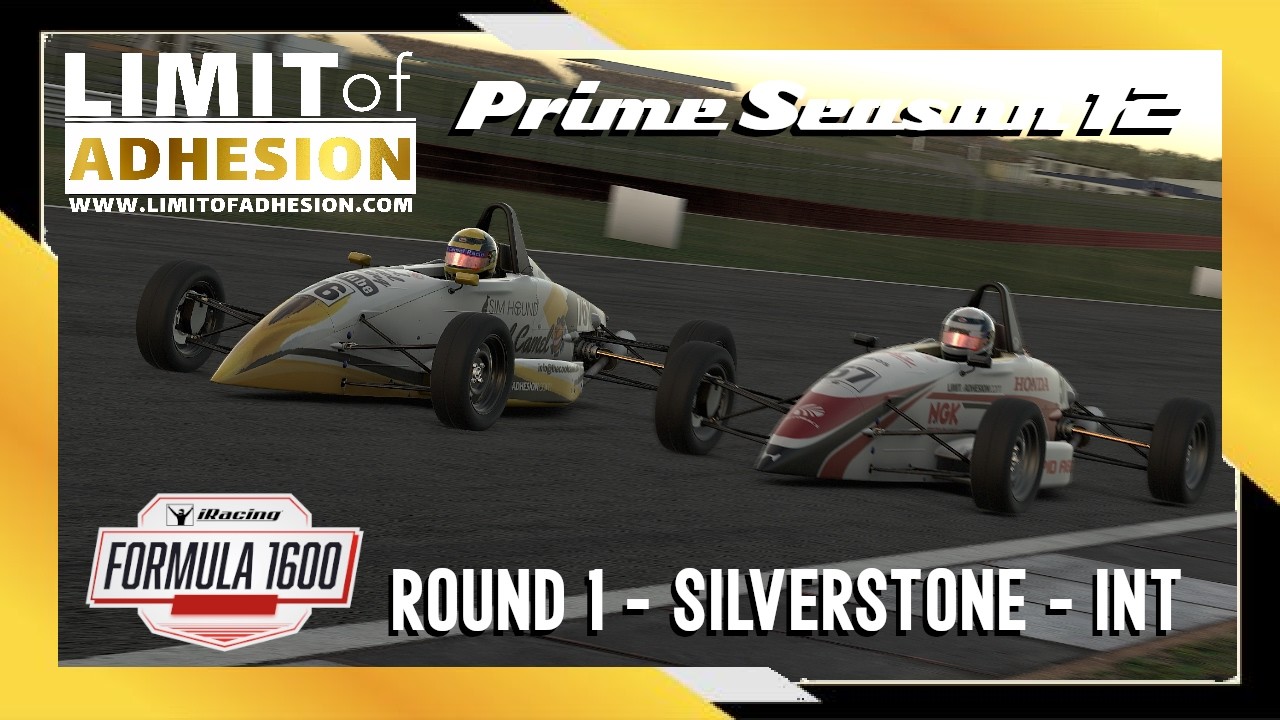 iRacing Limit of Adhesion Racing League - Prime Season 12 - FF1600 - Round 1 - Silverstone