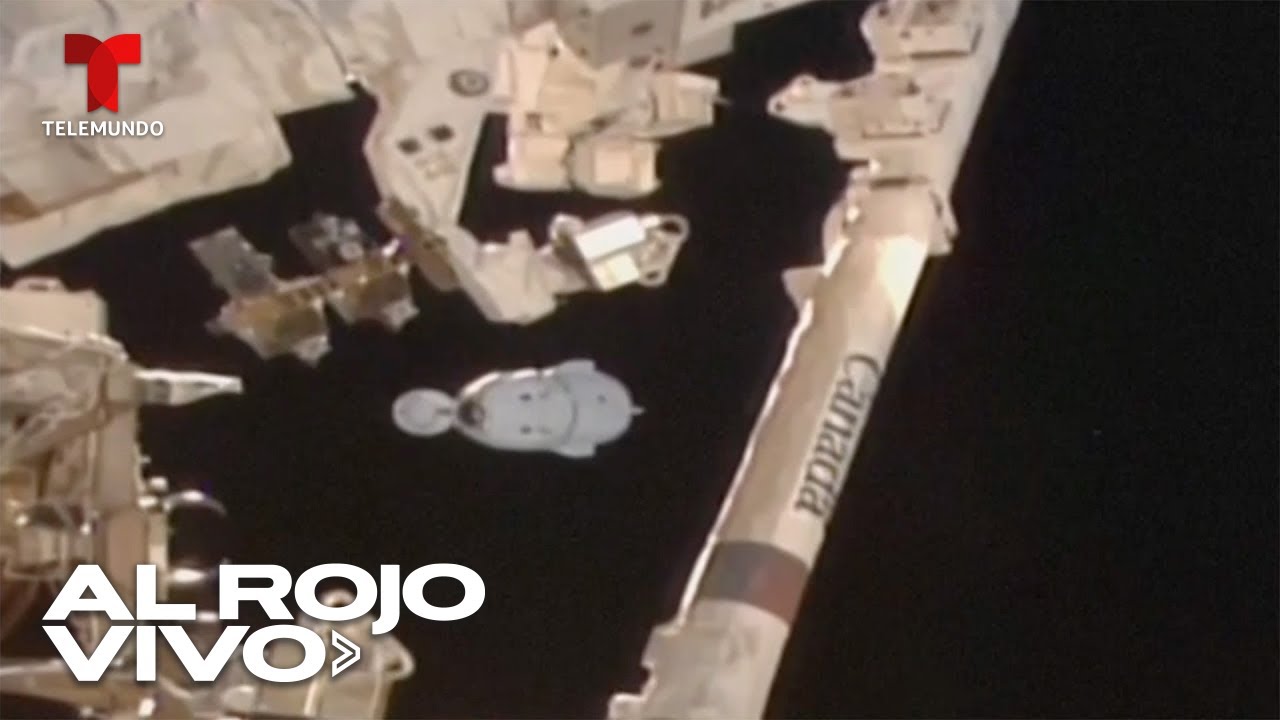 Astronautas de la misión Crew-8 de SpaceX inician el regreso a la Tierra | Al Rojo Vivo | Telemundo