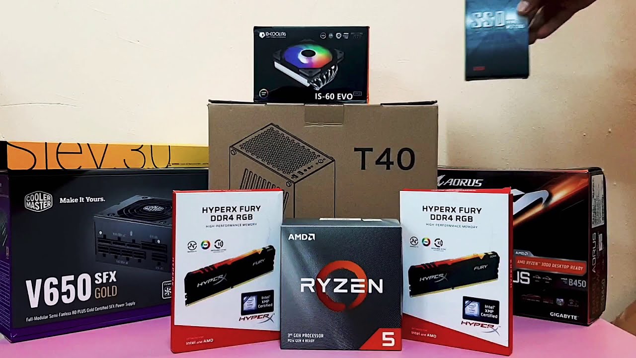 Metalfish T40 ITX Ryzen Build