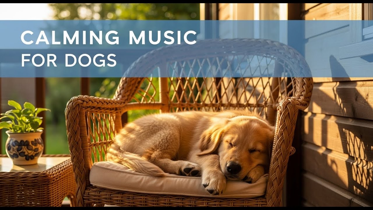 12 hours of Music for Anxious Dogs : Calming Sounds for Relaxation and Deep Sleep 😌🐕‍🦺