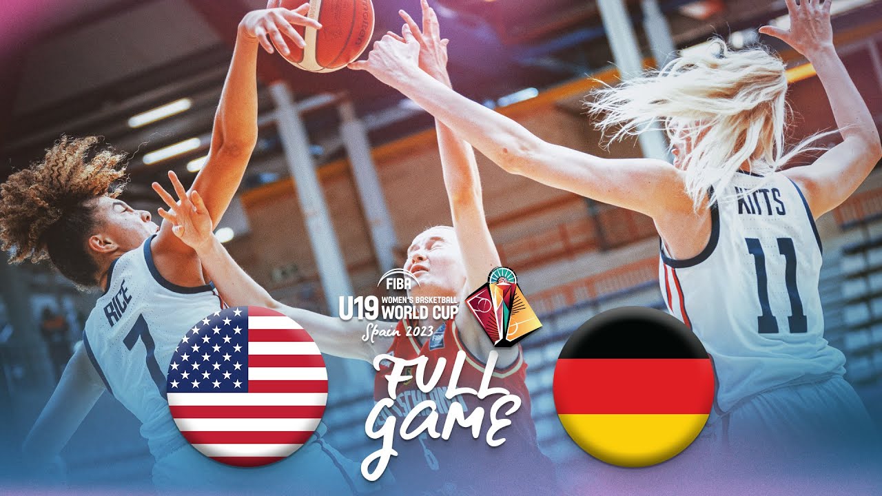 USA v Germany | Full Basketball Game | FIBA U19 Women's Basketball World Cup 2023