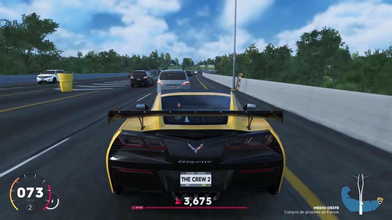The Crew 2 CHEVROLET CORVETTE STINGRAY (gameplay no comentado)