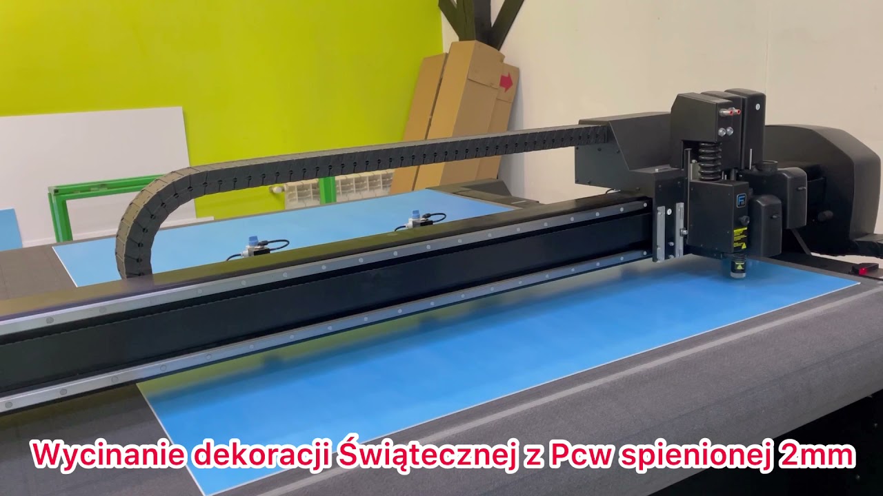 Wycinanie w Pcw - Summa F1612. Dekoracja świąteczna z Pcw spienionego 2mm.