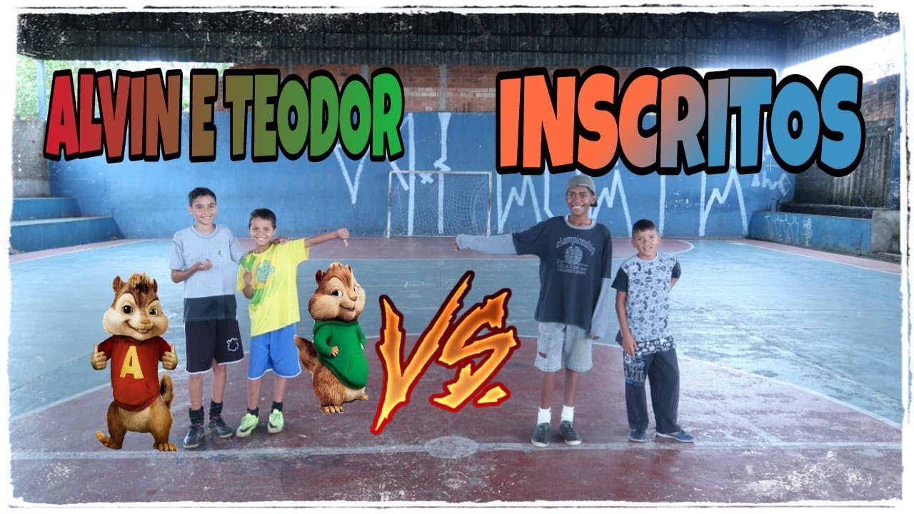 ALVIN E TEODOR VS INSCRITOS - TEODOR É APELÃO