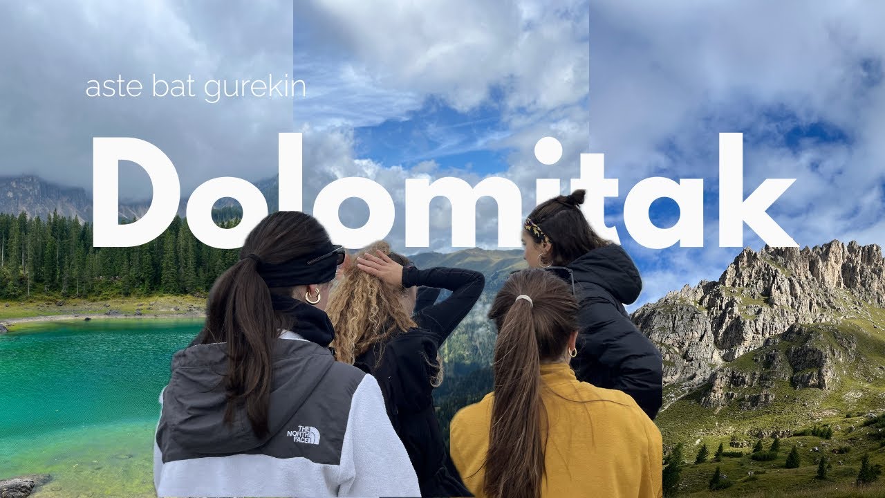 Dolomitetan neskekinn, tximista, ekaitz ta euri asko, fatal loli eskerrik asko :)