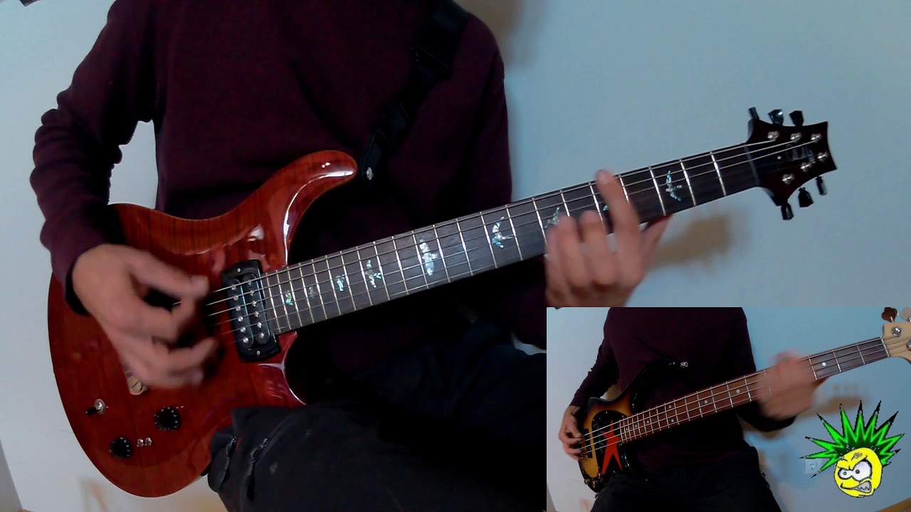 Barricada - Contra la pared - doble directo cover guitar bass by WtP