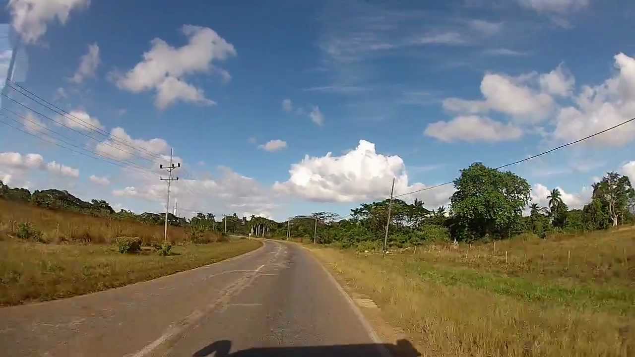 Cuba 208 (Camera on board): From Park Cienaga de Zapata to Santa Clara