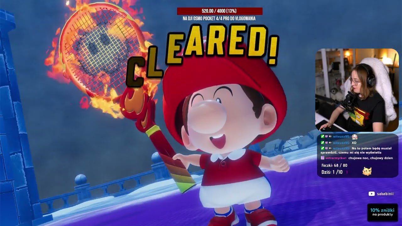 Kończymy przygode Mario Tennis Fever!