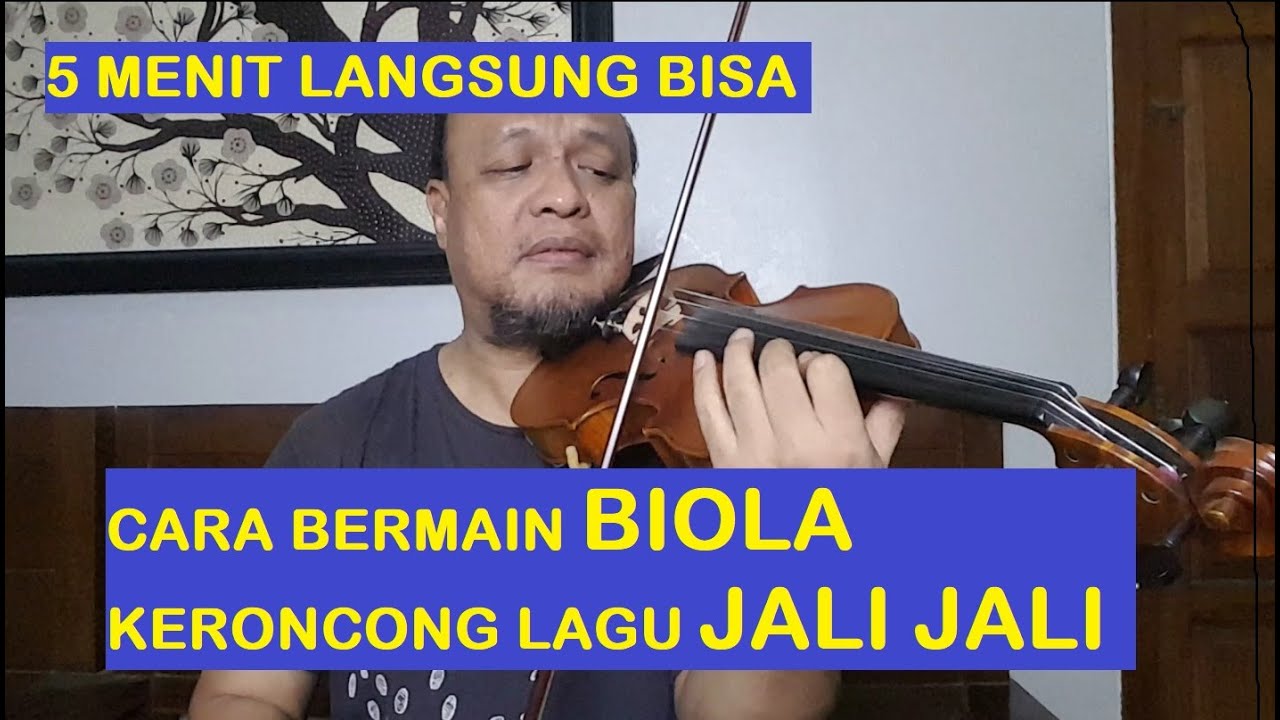 TUTORIAL BIOLA KERONCONG JALI JALI