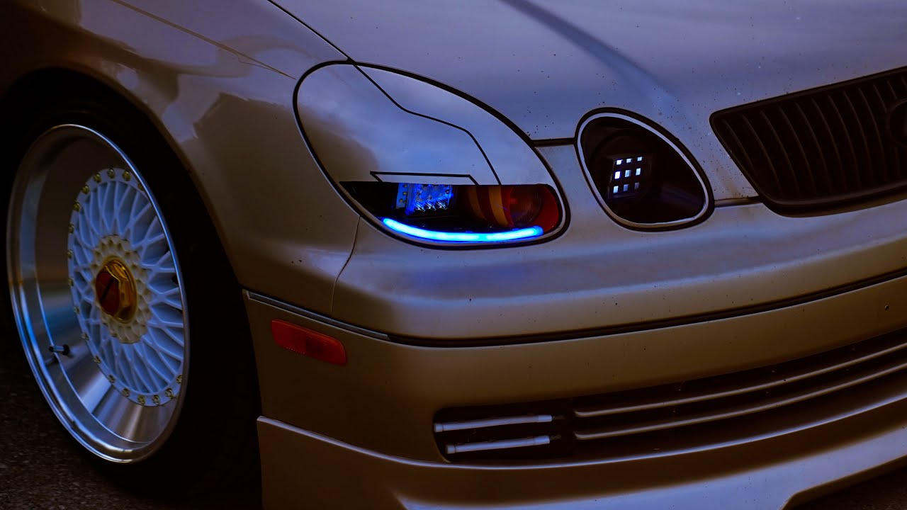 How to Build Custom Cyber Headlight Lexus GS300/GS400 Part: 1