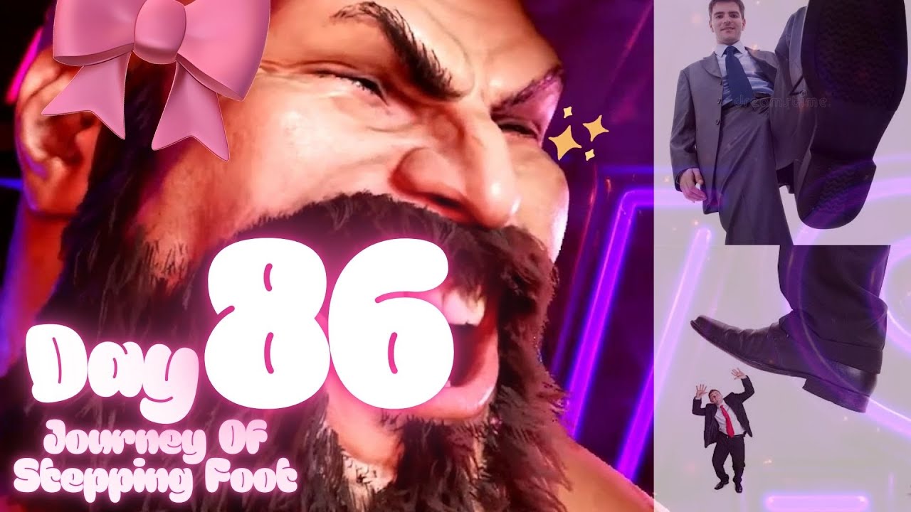 SF6 ⭐踩腳趾之旅 Day86 🐲狂龍症候群 病人編號1️⃣ 👊🏻Street Fighter 街頭霸王 🦶🏼Journey Of Stepping Foot