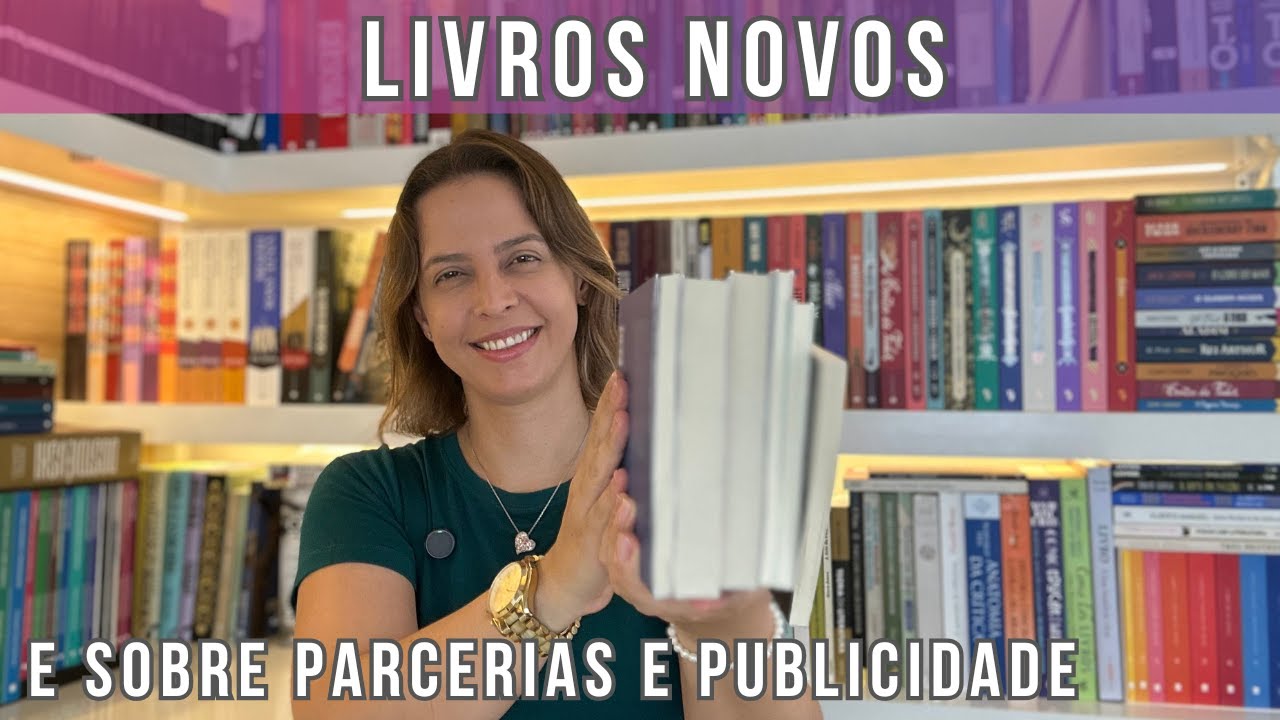Livros novos (e sobre parcerias e publicidade)