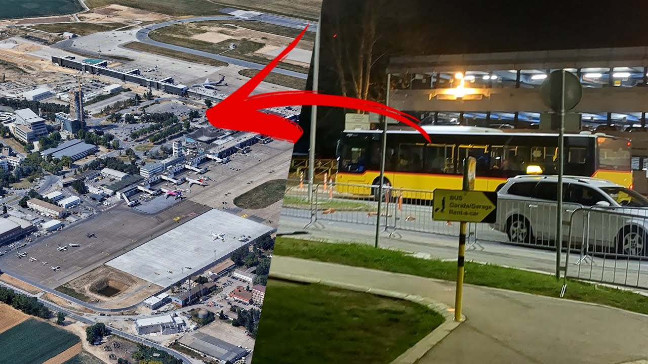 Use Airport Bus Shuttle to Belgrade City Center at Nikola Tesla Aerodrome, Belgrade Serbia