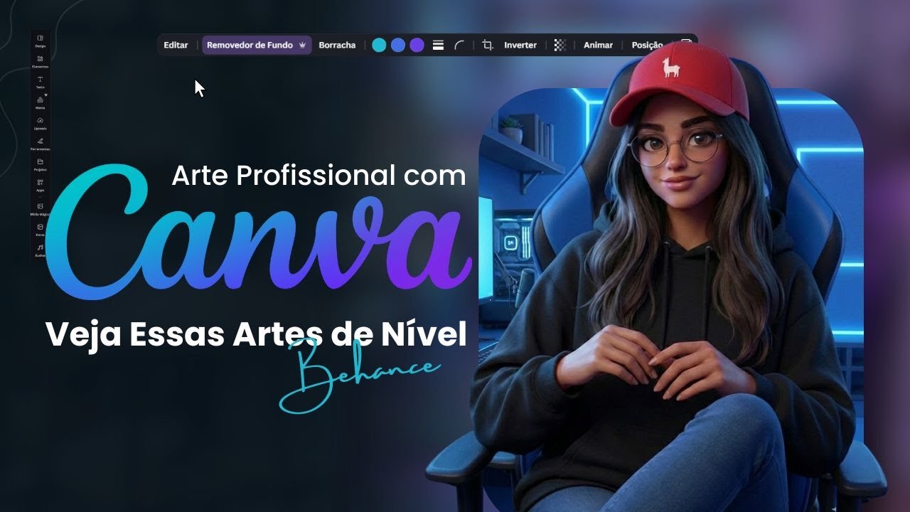 👉 Arte Profissional com Canva? Veja Essas Artes de Nível Behance
