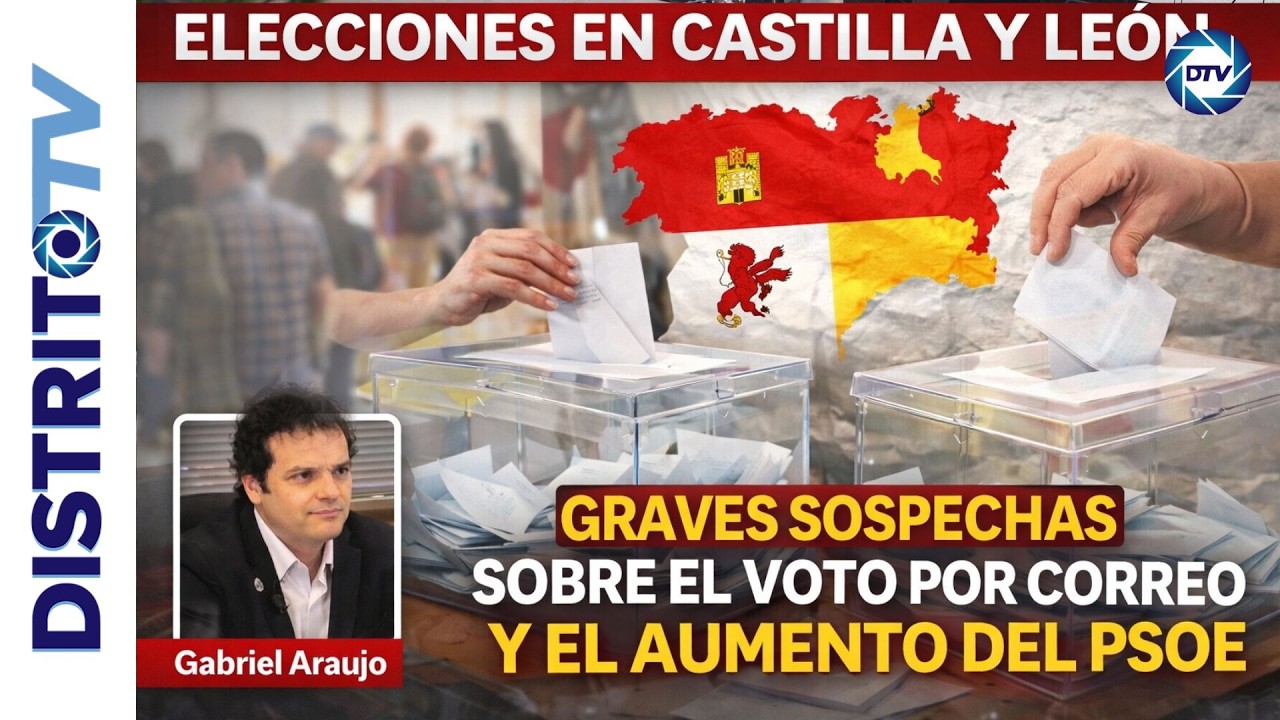 🔴BOMBA EN CASTILLA Y LEÓN🔴 EL AUMENTO DEL PSOE COINCIDE CON LA SUBIDA DEL VOTO POR CORREO