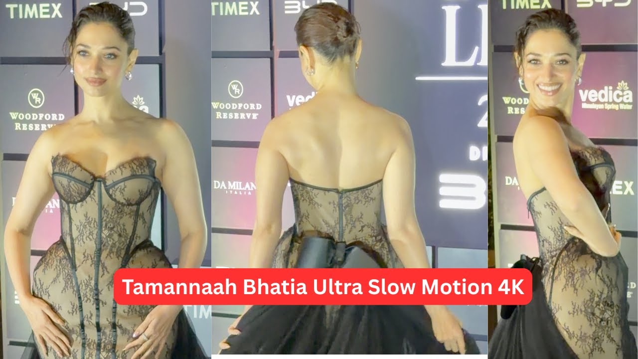 Tamannaah Bhatia Ultra Slow Motion 4K Video 