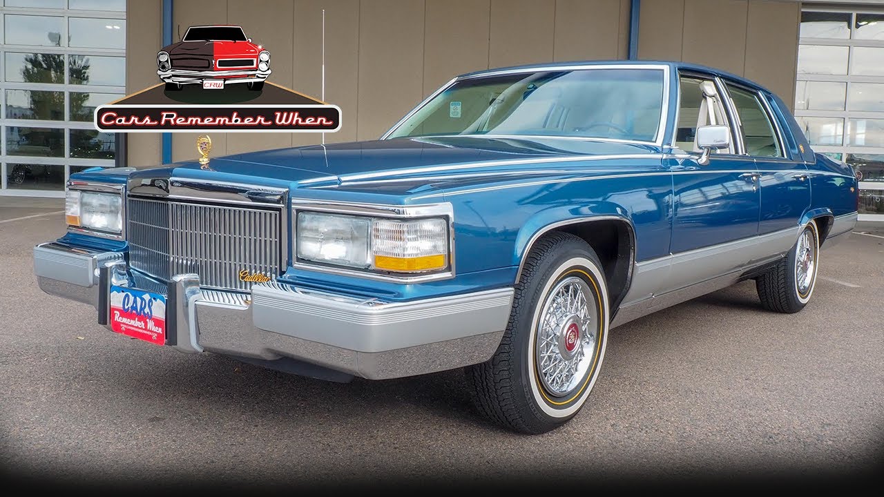 Cadillac Brougham 1991 года выпуска ПРОДАН. Оригинальный пробег 16 тыс. миль. Отличное состояние.