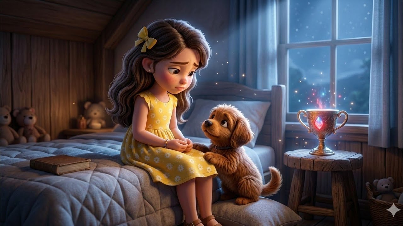 Lila and the Magical Cup 🌟#kids story #cartoon # babie#stories 🌴