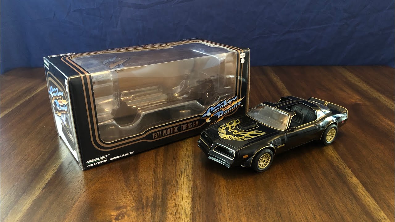 Greenlight 1/24 1977 Pontiac Trans Am Smokey And The Bandit Review