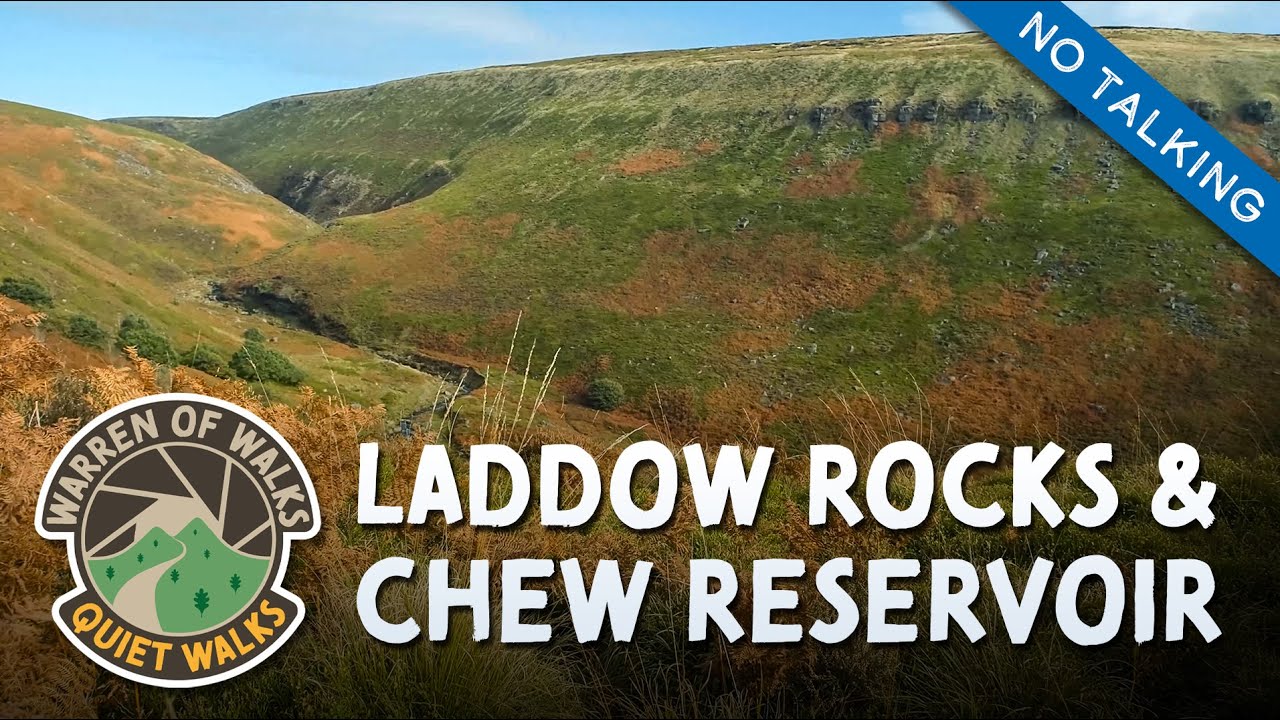 PEAK DISTRICT - Peaceful Autumn Valley Walk with Sweeping Views ⛰️🌳 Crowden & Laddow Rocks