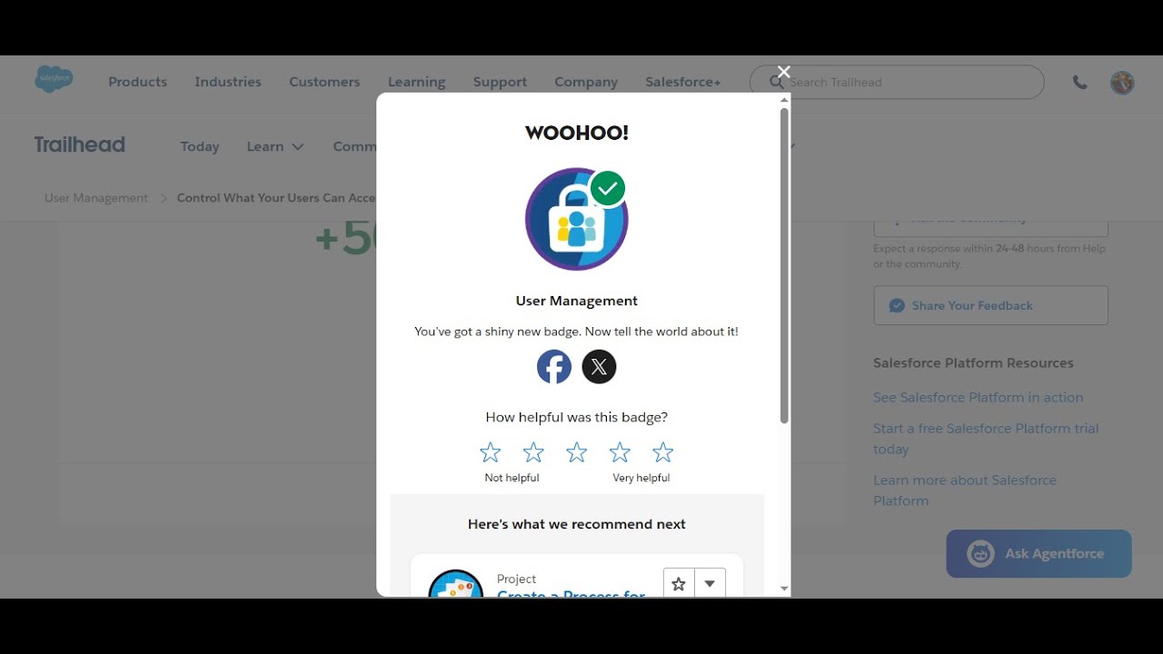 Control What Your Users Can Access at User Management in Trailhead Salesforce 2025!