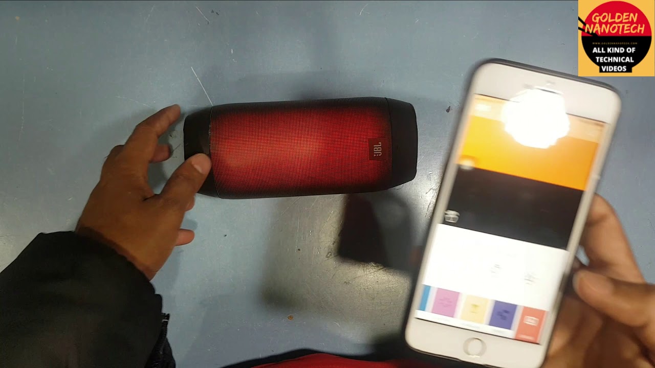 JBL SPEAKER PULSE2 Golden NanoTech