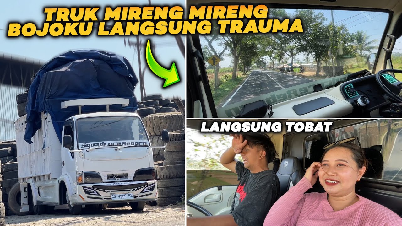 TRUK MUATAN GAYOR OLENG SENDIRI BOJOKU LANGSUNG TRAUMA 😂